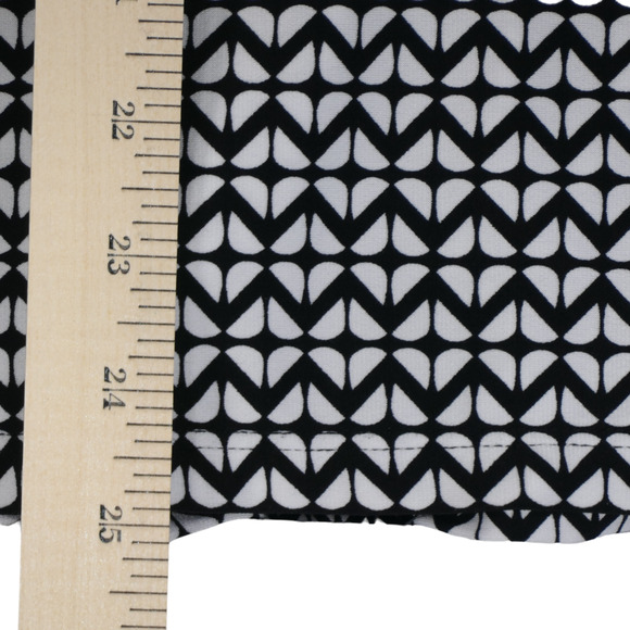 Calvin Klein Green Tunic Tank Top Womens Large Drape Neck Sleeveless Geometric - Picture 8 of 8